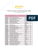 Stock Inicial CyberMonday 2018