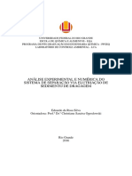 Análise Experimental E Numérica Do Sistema de Separação Via Elutriação de Sedimento de Dragagem