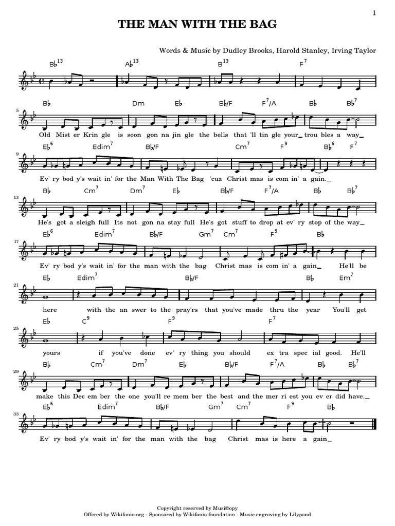 Man With The Bag PDF Leisure