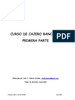 Curso Cajero Bancario Primera Parte