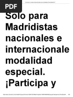 Concursos y Sorteos Internacionales para Madridistas - Real Madrid CF - 1-200