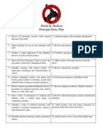 Sheila Hudson Entry Plan