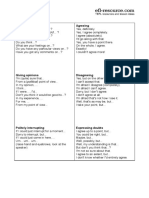 01 - Agreeing or Disagreeing