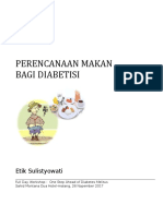 Perencanaan Makan Diabetisi