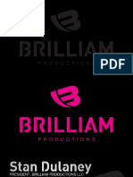 Brilliam Productions Business Cards