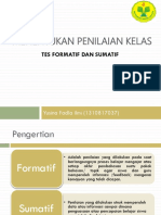 Menentukan Penilaian Kelas