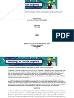 Evidencia 1 Taller Generalidades de La Gestion Del Talento Humano y Subprocesos