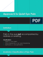 Approach To Quiet Eye Pain PDF