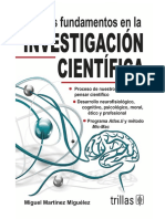 (Miguel Martínez Miguélez) - Nuevos Fundamentos en La Investigación Científica - 1º Edición