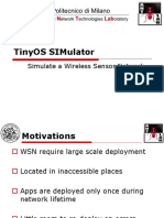 Tinyos Simulator: Politecnico Di Milano