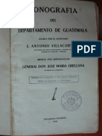 1926.- Villlacorta C., J. a. - Monografia de Guatemala (Indice)
