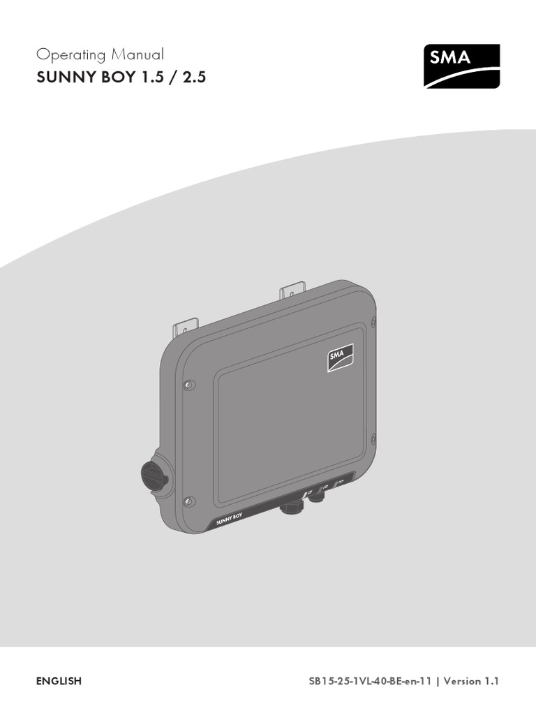 Sma Sunny Boy Installation Manual Online Australia www.oceanproperty