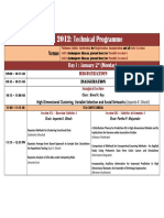 CIAS 2012: Technical Programme: Venue