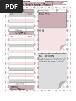 Budget planner 