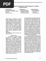 An Intelligent Robust Gain Schedule Controller Design For A Nonlinear Chemical Process