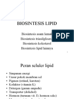 Biosintesis Lipid