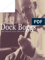 Dock Boggs Boklet