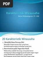 Karakteristik Wirausaha