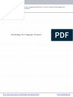 Psychology For Language Teachers PDF