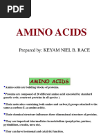 Amino Acids Chart Detailed | PDF | Cysteine | Amino Acid