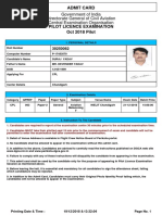 Admit Card