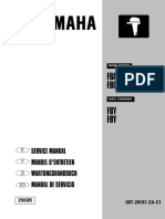 YAMAHA OUTBOARD F8CMH, F8MH Service Repair Manual L 300101 PDF