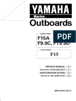 YAMAHA FT9.9DMH OUTBOARD Service Repair Manual X 500101 PDF