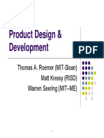 Product Design and Development - Design for Manufacturing