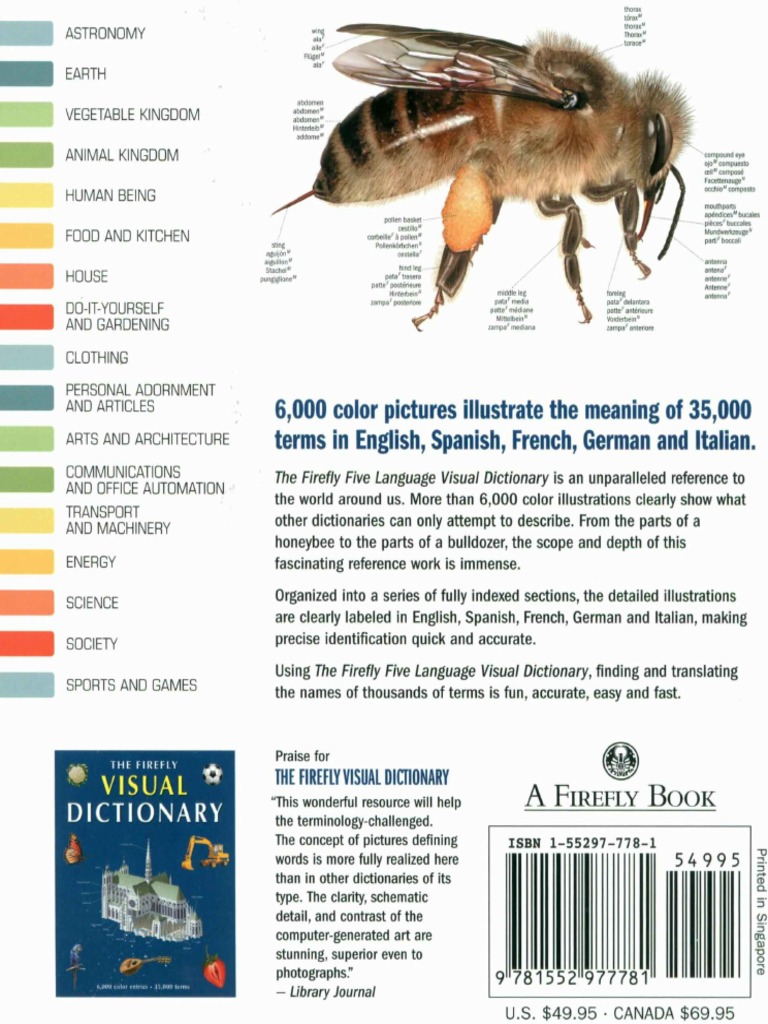 The Firefly Five Languages Visual Dictionary