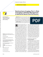 Role of Imaging in Medical Management Renal Cell Carcinoma. Jurnal 2