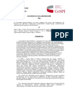 Accordo Fondazione Pellicani e CeSPI
