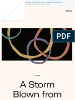 A Storm Blown From Paradise by Paul Kingsnorth - Emergence Magazine