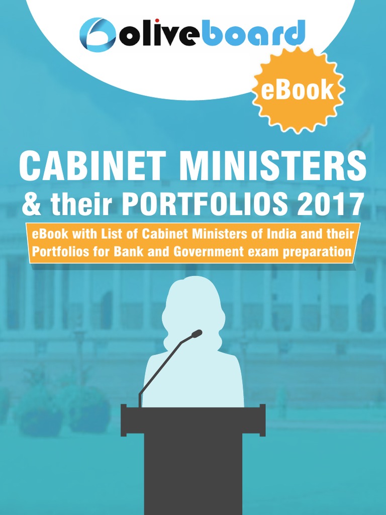 Cabinet Ministers Their Portfolios 2017 Independent India