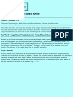 (10920684 - Neurosurgical Focus) Surgical Anatomy of The Carpal Tunnel