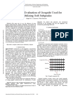 Laboratory Evaluation of Geogrids Used for Stabilizing Soft Subgrades