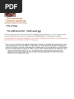 The Gibbs Function (Gibbs Energy)