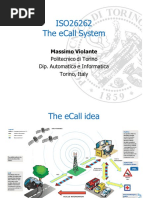 Iso26262 The Ecall System: Massimo Violante