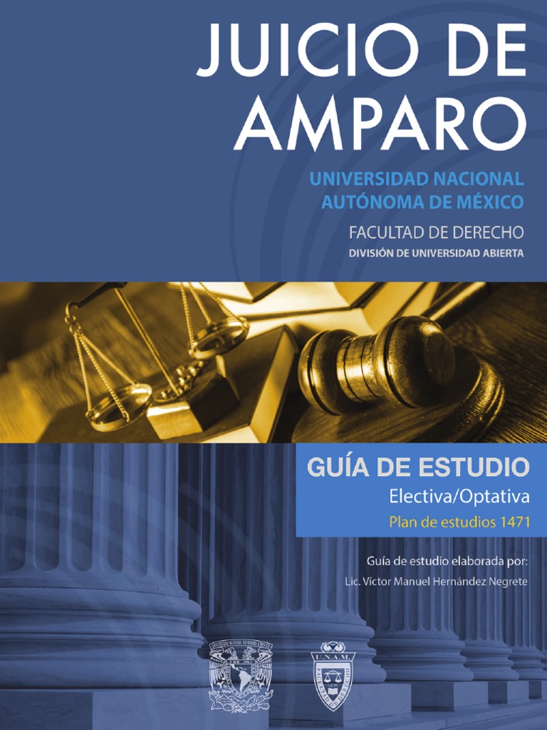 Guía de Estudio: Juicio de Amparo | PDF | Caso de ley | Sentencia (ley)