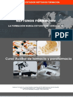 Curso auxiliar de farmacia y  parafarmacia