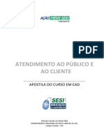 Atendimento Ao Público e Ao Cliente