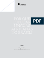 Por Que Estudar Línguas Africanas No Brasil