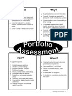 Portfolio Assessment