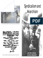 Syndicalism and Anarchism by Errico Malatesta