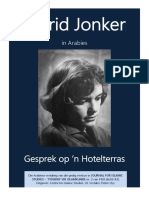 Ingrid Jonker in Arabies: Gesprek Op 'N Hotelterras.