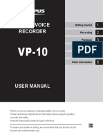 Digital Voice Recorder: Getting Started Recording Playback Menu Use With A PC Other Information
