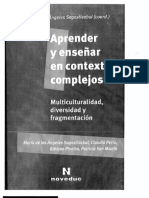 "Aprender y Enseñar en Contextos Complejos" de Sagastizabal