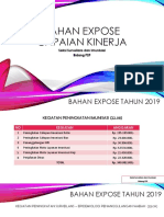 Bahan Expose Capaian Kinerja