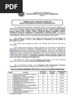 RA 11131: Criminology Exam Impact Summary | PDF | Criminology