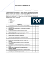 Estilo de Aprendizaje PDF