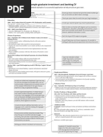 Annotated Graduate Investment Banking CV